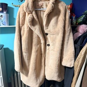 Philosophy Cream Teddy Jacket